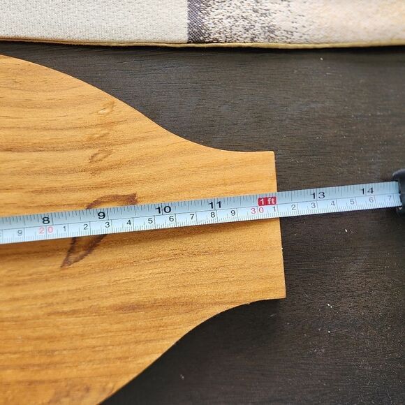 Oval Wood Ware Board for Decor, Charcuterie, Salad, Serving Tray, Cast - Picture 4 of 6